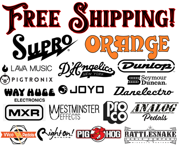 Free Shipping - Cumberland Guitars