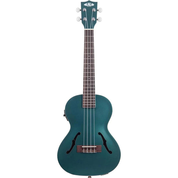 Kala Archtop Tenor Ukulele - Brooklyn Green - Acoustic Electric Uke