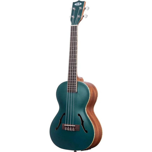 Kala Archtop Tenor Ukulele - Brooklyn Green - Acoustic Electric Uke