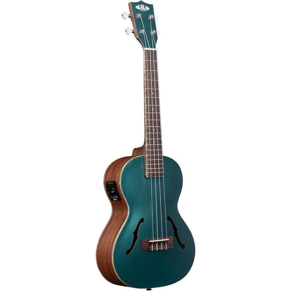 Kala Archtop Tenor Ukulele - Brooklyn Green - Acoustic Electric Uke