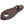Load image into Gallery viewer, Righton! Straps - End-Pin Jack Strap Link - Brown Leather - Endpin - Cumberland Guitars