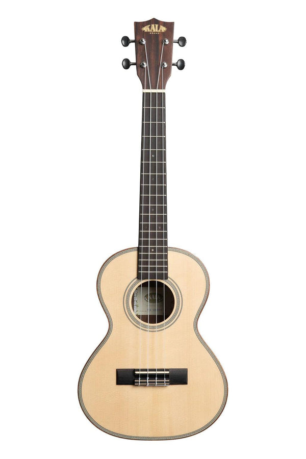 Kala Solid Spruce Top - Striped Ebony Back & Sides - Tenor Ukulele