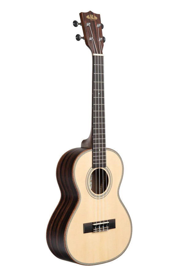 Kala Solid Spruce Top - Striped Ebony Back & Sides - Tenor Ukulele