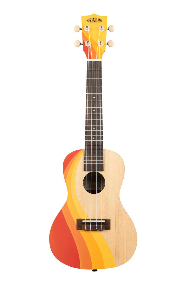Kala - Surf Ukulele - Swell Uke - Retro Graphic - Concert Sized