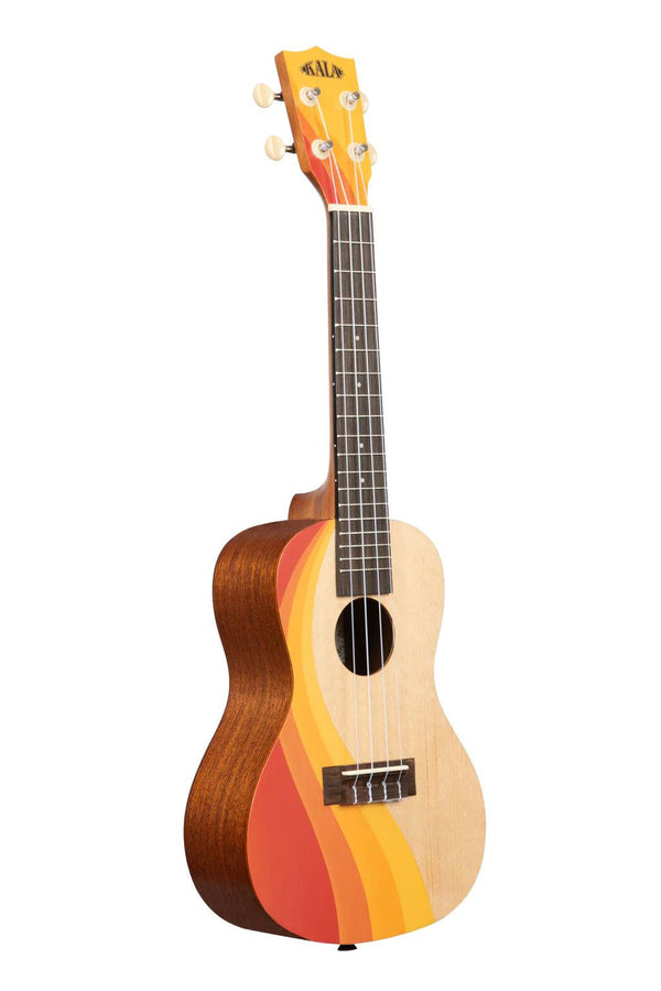 Kala - Surf Ukulele - Swell Uke - Retro Graphic - Concert Sized