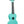 Load image into Gallery viewer, Kala Waterman Glow-In-The-Dark Aqua Mist Blue Soprano Ukulele w/ Bag
