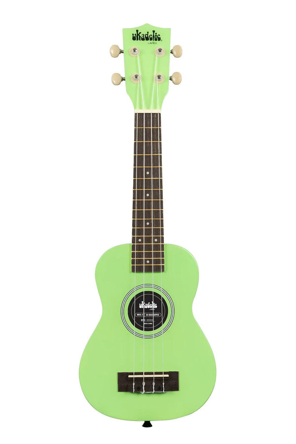 Kala Ukadelic Grasshopper Soprano Ukulele Uke w/Bag