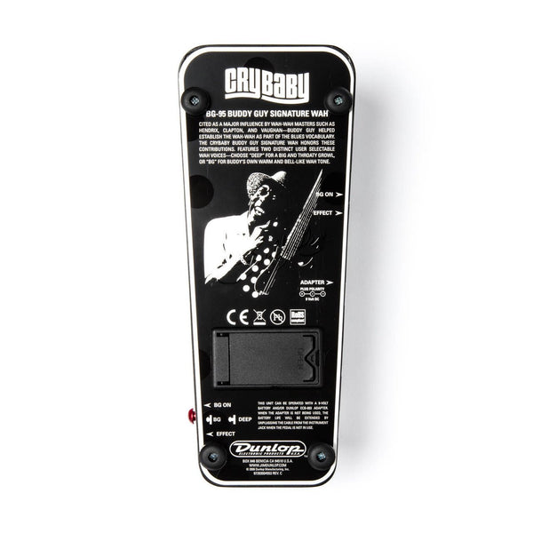 Dunlop BG95 - Buddy Guy Signature Cry Baby Wah Pedal - Polka Dot
