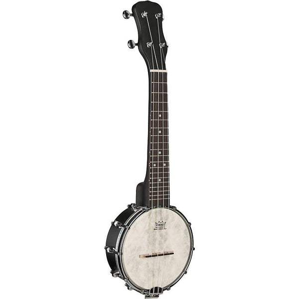 Kala Black Maple Banjo Concert Ukulele - Clarophone Banjolele