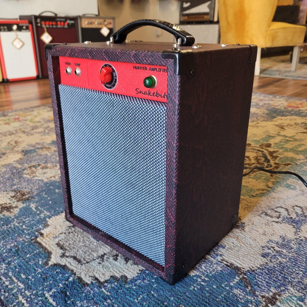 Hunter Amplifiers Snakebite - Tweed Champ Based - Custom Color Red Snakeskin
