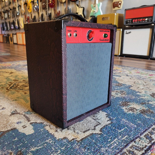 Hunter Amplifiers Snakebite - Tweed Champ Based - Custom Color Red Snakeskin
