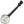Load image into Gallery viewer, Kala Black Maple Banjo Concert Ukulele - Clarophone Banjolele