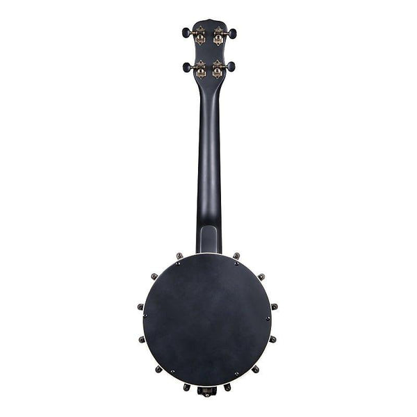 Kala Black Maple Banjo Concert Ukulele - Clarophone Banjolele