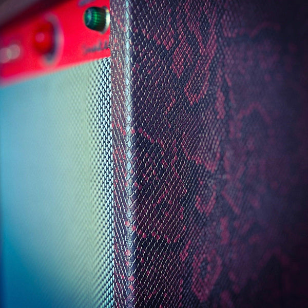 Hunter Amplifiers Snakebite - Tweed Champ Based - Custom Color Red Snakeskin