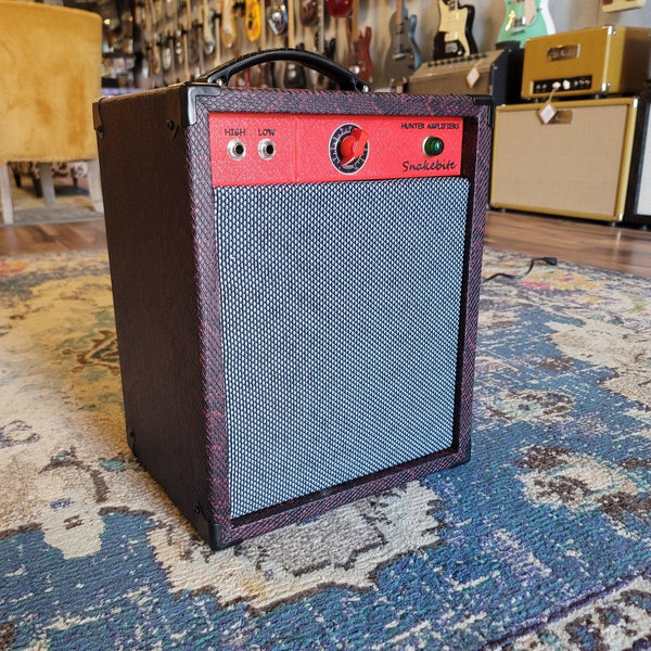 Hunter Amplifiers Snakebite - Tweed Champ Based - Custom Color Red Snakeskin
