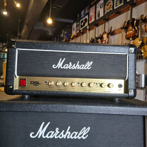 Marshall DSL15H - Tube Amp Head - 15/7.5-watts - Black