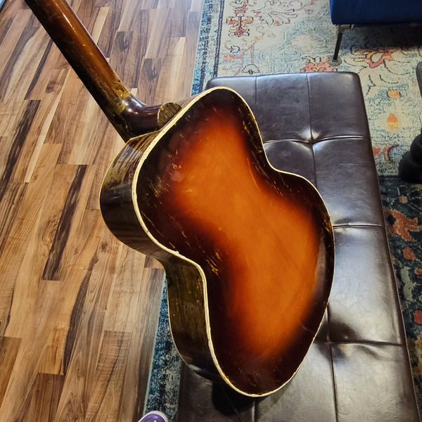 1953 Stadium Archtop w/ DeArmond Guitar Mike, Case, and Lots More!