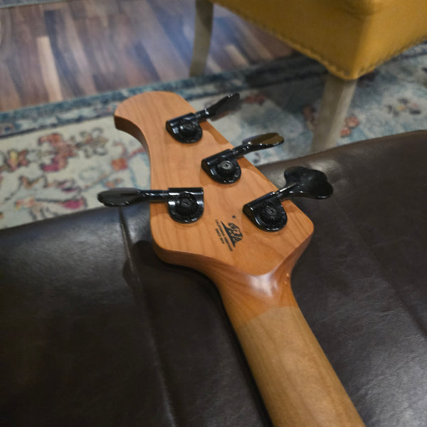 2025 Ernie Ball Music Man StingRay 4 - Tim Commerford Signature - BEAD - Passive - Natural - Artist Model w/ Case