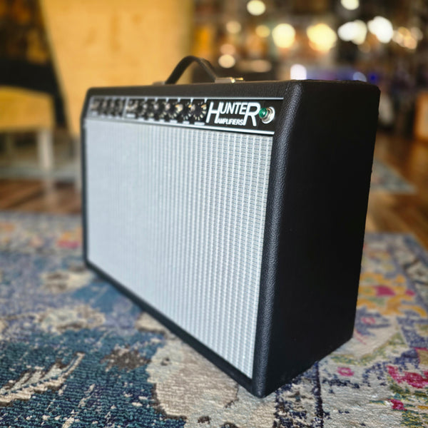 Hunter Amplifiers Deluxe Reverb Tube Combo - Blackface - Handwired
