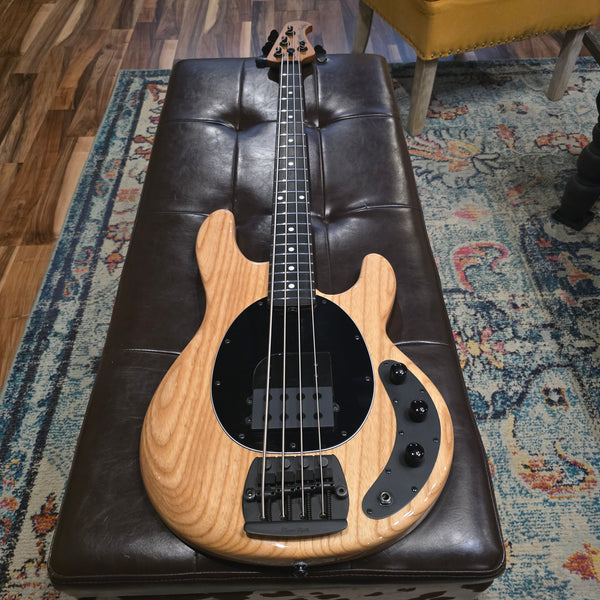 2025 Ernie Ball Music Man StingRay 4 - Tim Commerford Signature - BEAD - Passive - Natural - Artist Model w/ Case