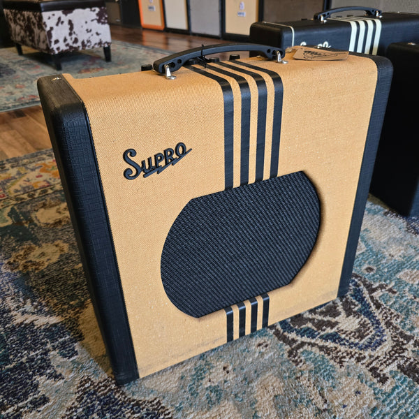 NEW OLD STOCK Supro Delta King 12 Combo Tube Amp - Tweed & Black