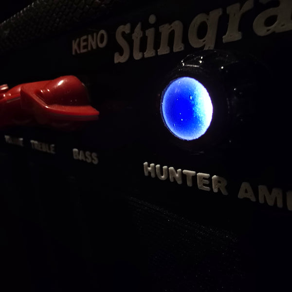 Hunter Amplifiers - Stingray - 4-watt Tube Combo - 8" Speaker - Red Snakeskin