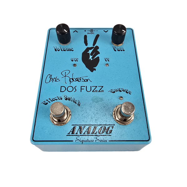 Analog Pedals - Dos Fuzz V2 - Chris Robertson Signature Pedal - Serial #1 - Signed, The First One Ever!