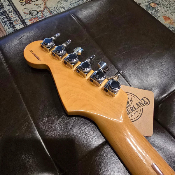 2000 Fender American Deluxe Stratocaster - Crimson Red Transparent w/ Gig Bag