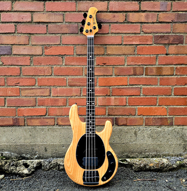 2025 Ernie Ball Music Man StingRay 4 - Tim Commerford Signature - BEAD - Passive - Natural - Artist Model w/ Case