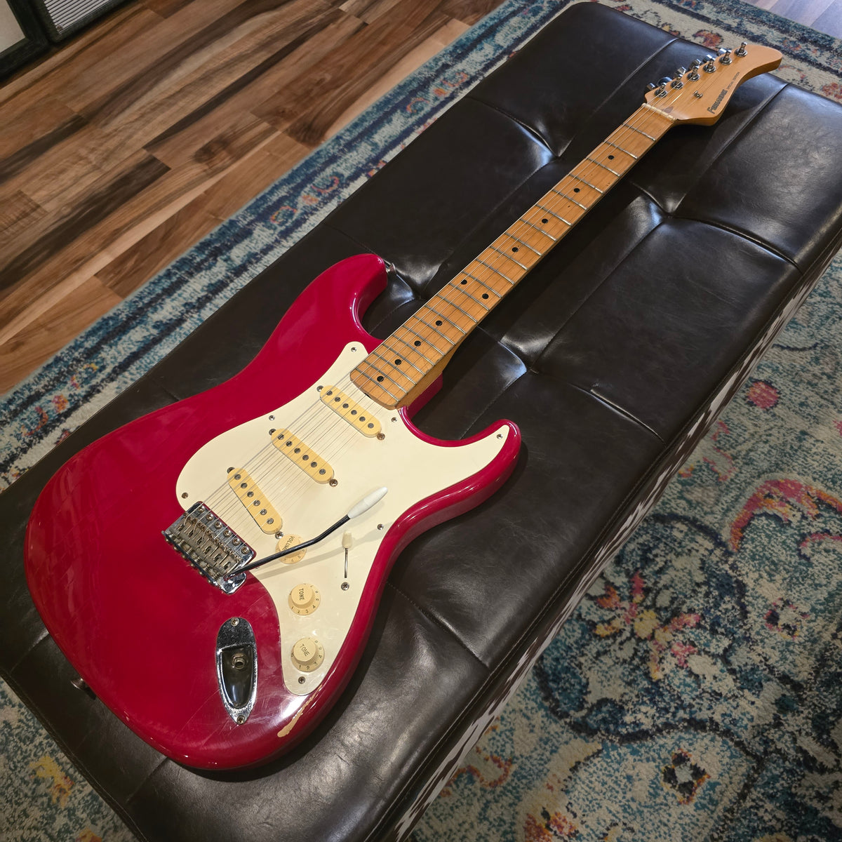 1992 Fernandes LE-1 Special Edition '57 Strat Copy - Red - Japan