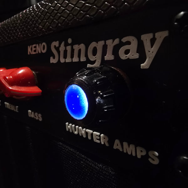 Hunter Amplifiers - Stingray - 4-watt Tube Combo - 8" Speaker - Red Snakeskin