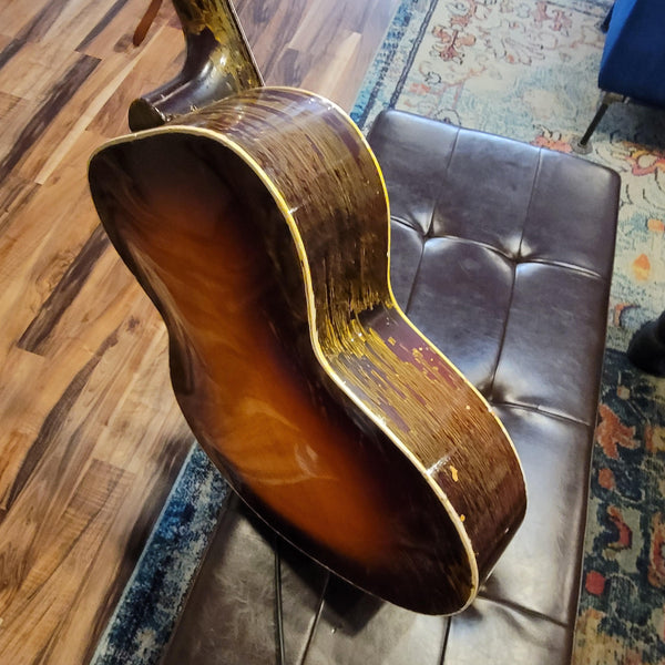 1953 Stadium Archtop w/ DeArmond Guitar Mike, Case, and Lots More!