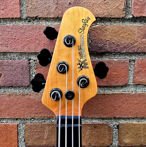 2025 Ernie Ball Music Man StingRay 4 - Tim Commerford Signature - BEAD - Passive - Natural - Artist Model w/ Case