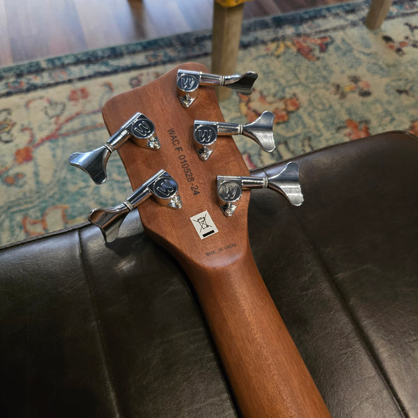 2024 Warwick RockBass Alien Standard - 5-String - Natural Trasparant Satin - Acoustic Electric Bass -w/ Gig Bag