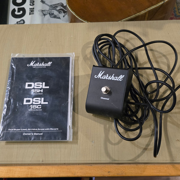 Marshall DSL15H - Tube Amp Head - 15/7.5-watts - Black