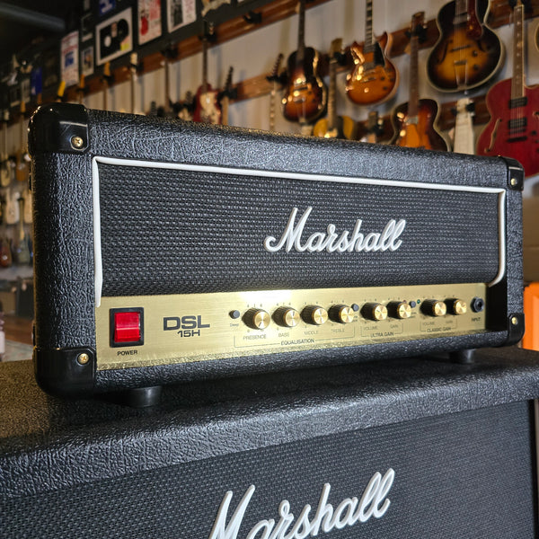 Marshall DSL15H - Tube Amp Head - 15/7.5-watts - Black