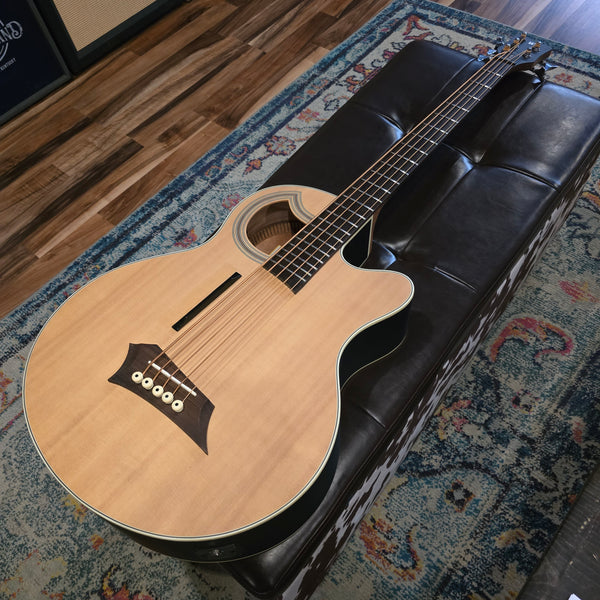 2024 Warwick RockBass Alien Standard - 5-String - Natural Trasparant Satin - Acoustic Electric Bass -w/ Gig Bag