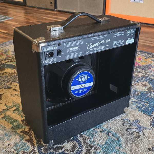 Used Fender Champion 40 Combo Guitar Amp w/ Speaker Upgrade