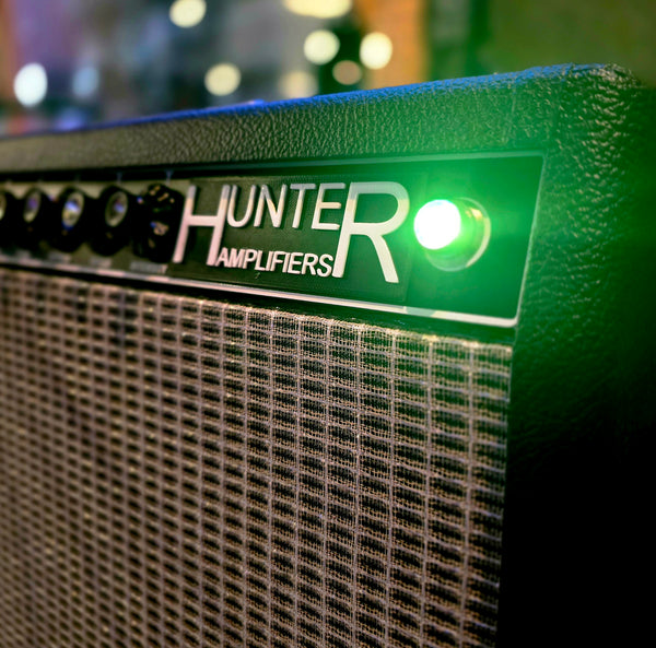 Hunter Amplifiers Deluxe Reverb Tube Combo - Blackface - Handwired