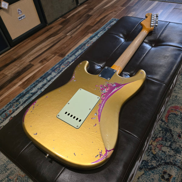 2016 Fender Custom Shop - Wildwood 10 - '61 Strat - Heavy Relic - Aztec Gold / Pink Paisley - Cruz Pickups