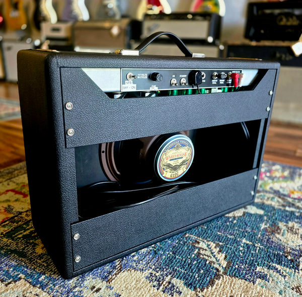 Hunter Amplifiers Deluxe Reverb Tube Combo - Blackface - Handwired