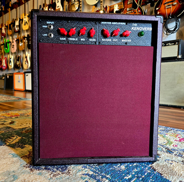 Used Hunter Amplifiers - Kenoverb - Custom Color - Handmade Tube Combo