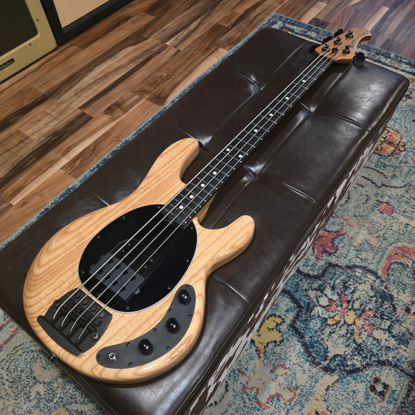 2025 Ernie Ball Music Man StingRay 4 - Tim Commerford Signature - BEAD - Passive - Natural - Artist Model w/ Case