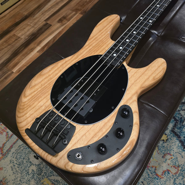 2025 Ernie Ball Music Man StingRay 4 - Tim Commerford Signature - BEAD - Passive - Natural - Artist Model w/ Case