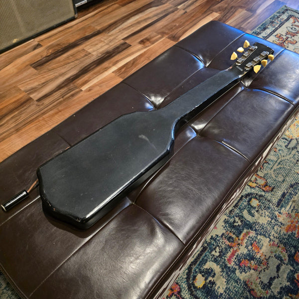 1957 Supro 1400E Supreme Lap Steel - Rare Black Model - w/ Case