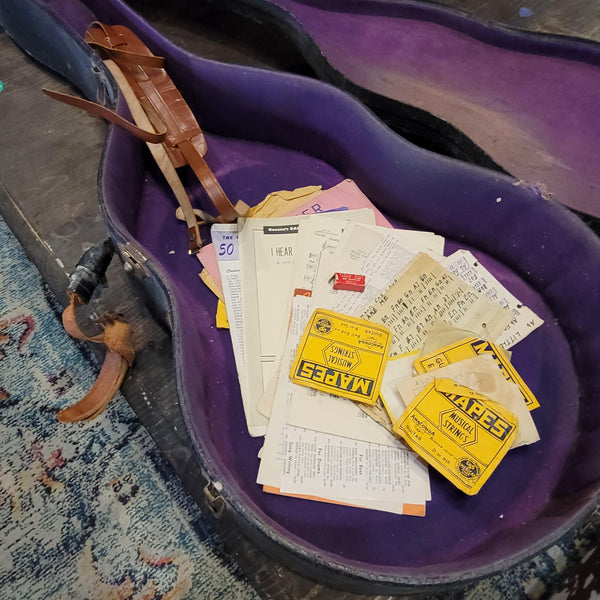 1953 Stadium Archtop w/ DeArmond Guitar Mike, Case, and Lots More!