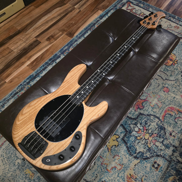 2025 Ernie Ball Music Man StingRay 4 - Tim Commerford Signature - BEAD - Passive - Natural - Artist Model w/ Case