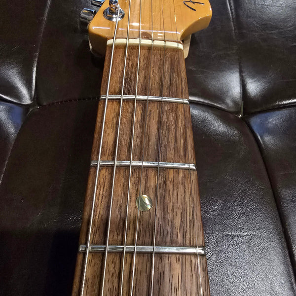 2000 Fender American Deluxe Stratocaster - Crimson Red Transparent w/ Gig Bag