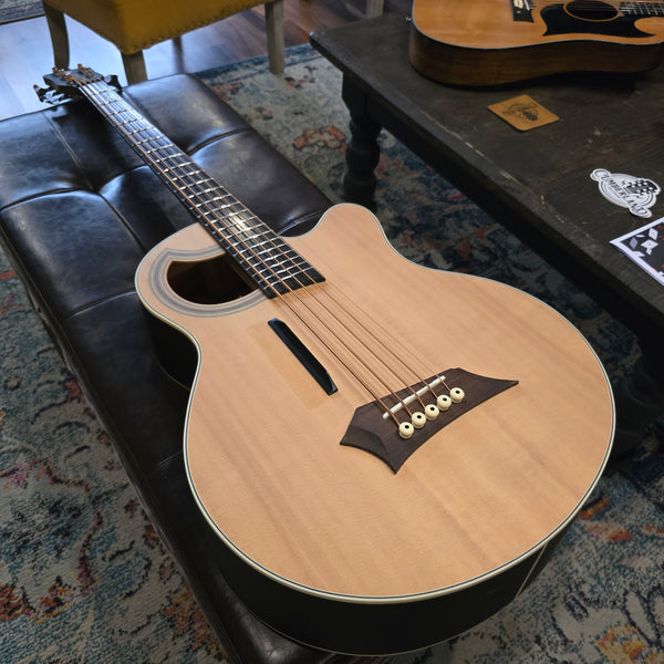 2024 Warwick RockBass Alien Standard - 5-String - Natural Trasparant Satin - Acoustic Electric Bass -w/ Gig Bag