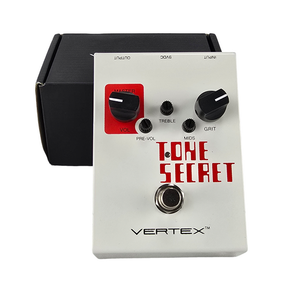 Used Vertex Tone Secret Overdrive Pedal - w/ Box and Paperwork